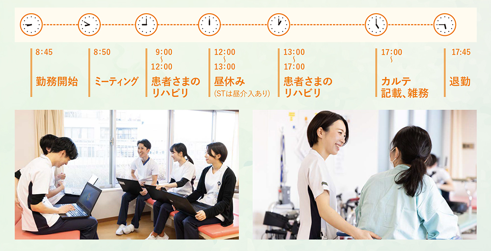 一日の流れ